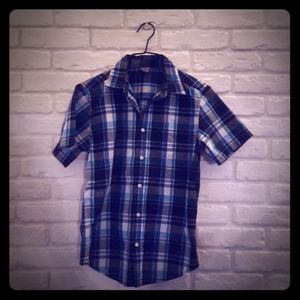 Boys short sleeve button down shirt